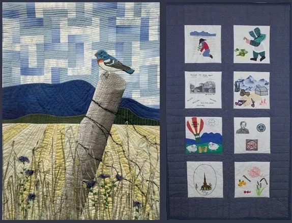 6-8PM Opening Reception: Abundant Palette and Japanese American Women's Quilt Project @ Rocky Mountain Quilt Museum