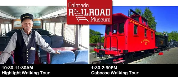 Friday Tours @ Colorado Railroad Museum