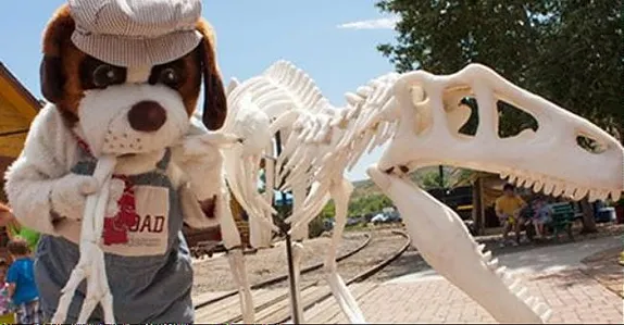 9AM-5PM Dinosaur Express Train @ Colorado Railroad Museum