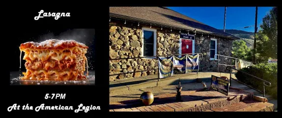5-6:30PM Lasagna for Dinner @ American Legion Post 21