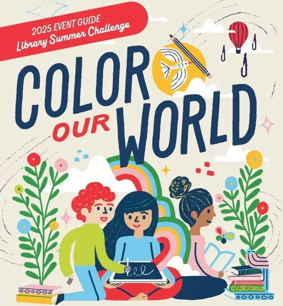 10AM-12PM Color Our World - Summer Reading Challenge Begins @ Golden Library