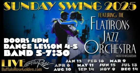 4-7:30PM Sunday Swing Supper Club @ The Buffalo Rose