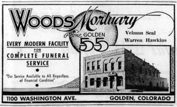 Woods Mortuary, RIP