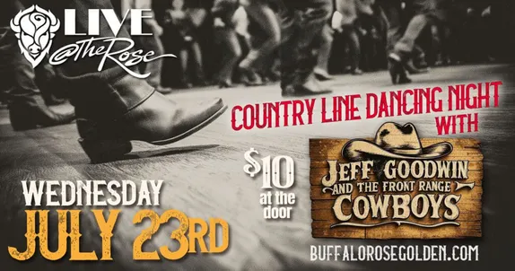 7PM Country Line Dancing @ The Buffalo Rose