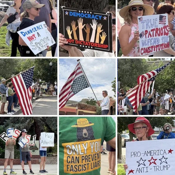 Good Trouble Protest