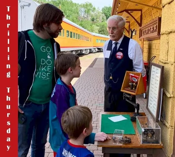 10AM-2PM Thrilling Thursday @ The Railroad Museum