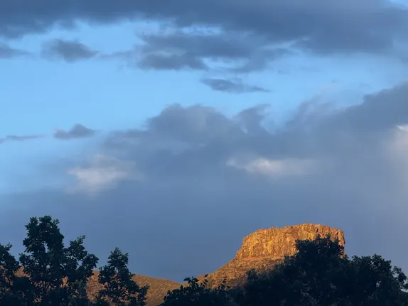 Castle Rock Aglow