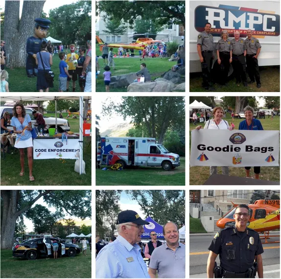 5-8PM National Night Out - Golden Night Out in the Park @ Parfet Park
