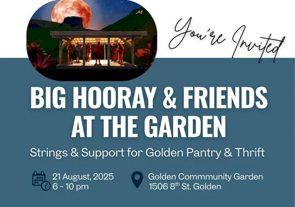 6-10PM Golden Community Garden Happy Hour