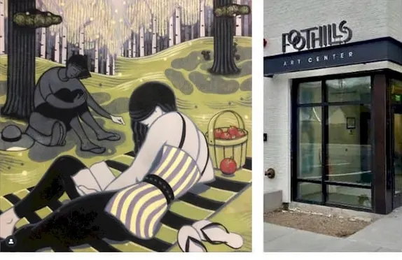 3-4PM Artist Talk with Maureen Scance @ Foothills Art Center - Astor House