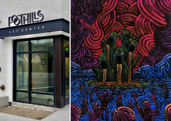 11-11:25AM Gallery Tour - Tom Van der Sloot @ Foothills Art Center - Astor House