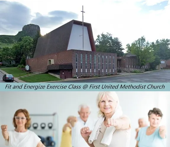 9:30-10:30AM Fit and Energize Exercise Class @ First United Methodist Church