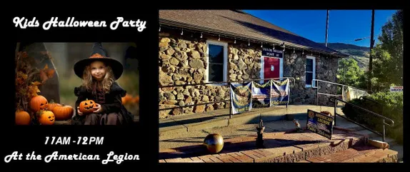 11AM-12PM Kids Halloween Party @ American Legion 21