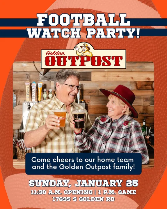 11:30AM Bronco Game @ The Golden Outpost