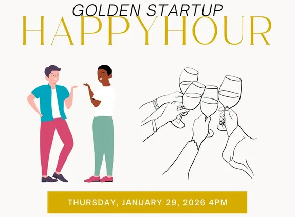 4PM Golden Startup Happy Hour @ Buffalo Rose