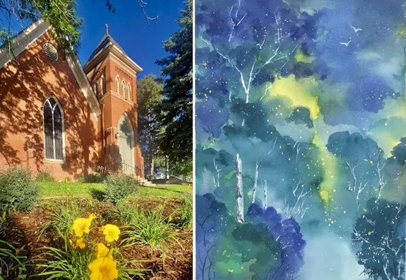 1-2:30PM Artful Journeys @ Foothills Art Center - Astor House