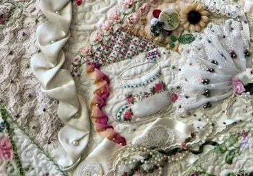 9AM-12PM Quilt Museum Crazy Quilt Workshop @ Front Porch