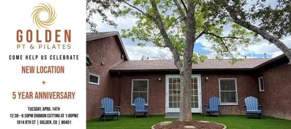 12:30-6PM Ribbon Cutting @ Golden PT & Pilates