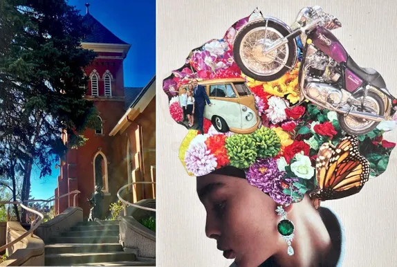 10AM-12:30PM Collage Collective @ Foothills Art Center - Creative Campus