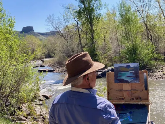 9AM-2PM Painting in the Wild @ Front Porch