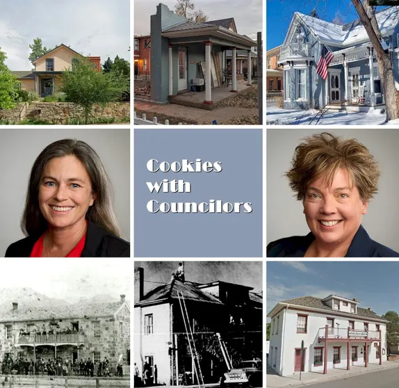 5:30-6:30PM Cookies with Councilors:  An Evening With Historic Preservation @ Foothills Art Center - Astor House
