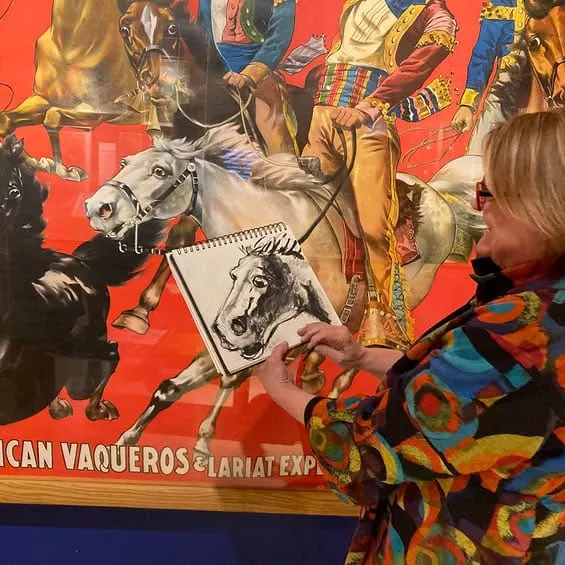 9-10:30AM Sketching in the Exhibit Galleries @ Buffalo Bill Museum & Grave