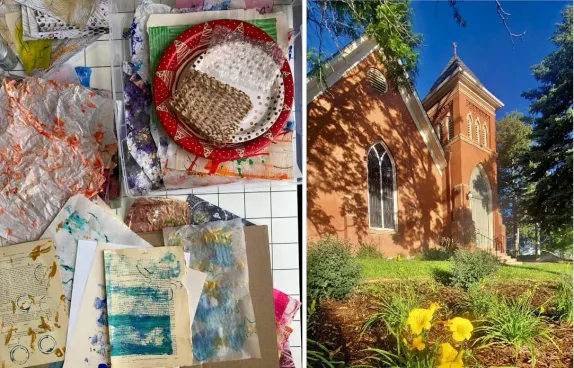 10AM-12:30PM Collage Collective @ Foothills Art Center - Creative Campus