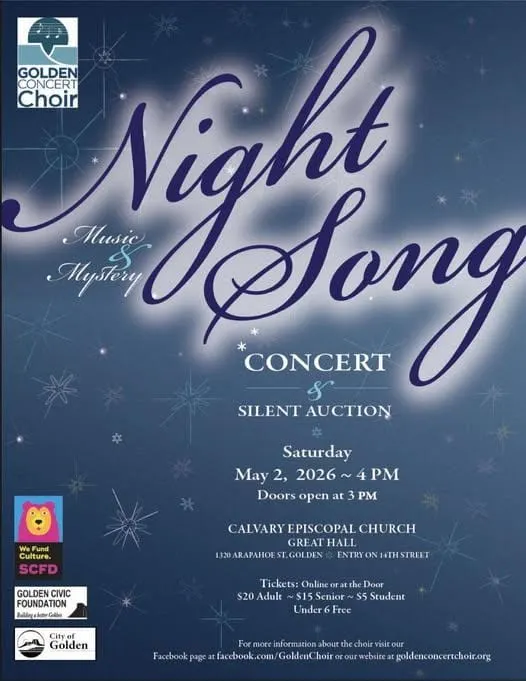 4-6PM Night Song - Golden Concert Choir Spring Concert @ Calvary Episcopal Church