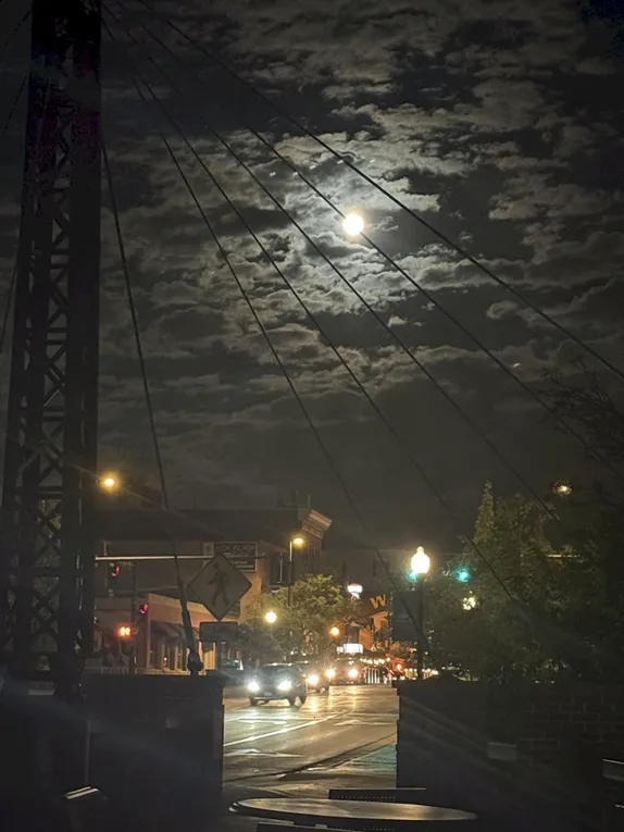 Full Moon Over Washington