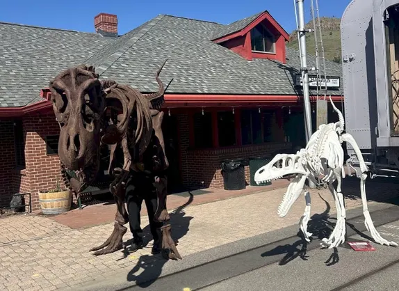 Tickets Now On Sale for Next Weekend's Dinosaur Express
