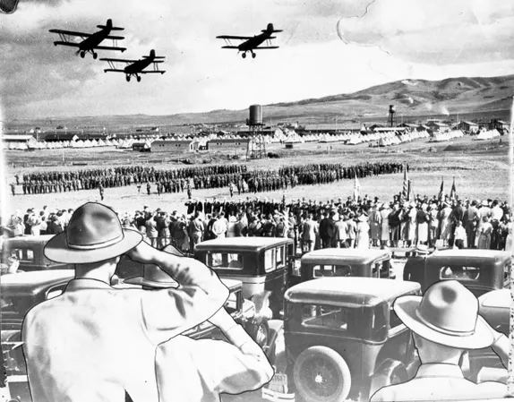 Spectator Event at Camp George West