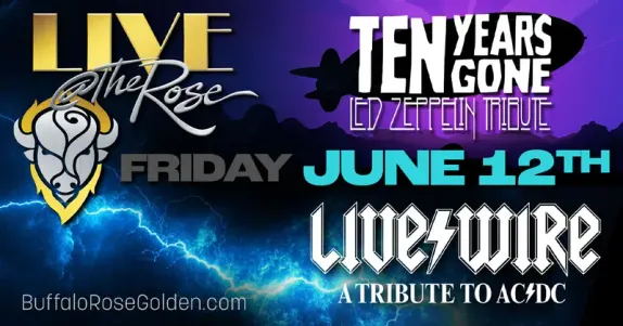 Live Music for Friday, Jun. 12th