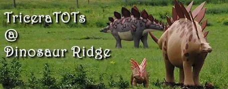 9 and 10AM TriceraTOTs @ Dinosaur Ridge