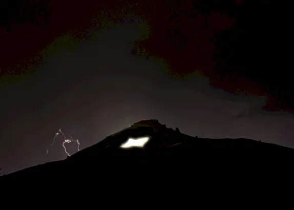 Lightning Over Lookout