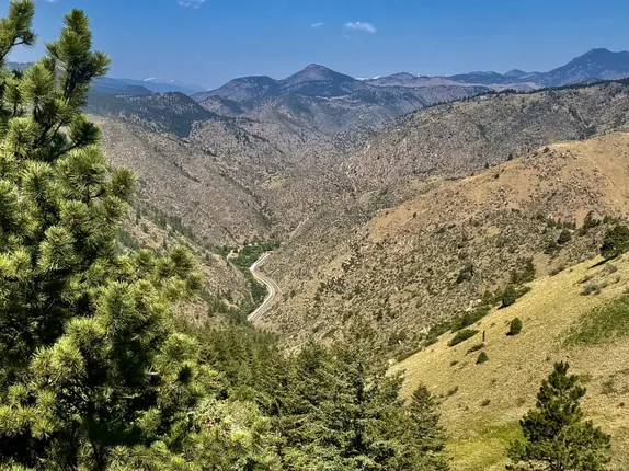 View from Windy Saddle Park