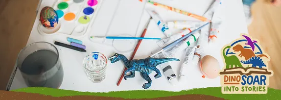 3-4PM Dazzling Dinos @ Golden Library