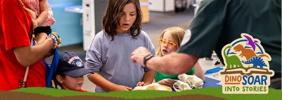 12-1PM Jeffco Open Space Pop Up: DinoSOAR Into Stories @ Golden Library