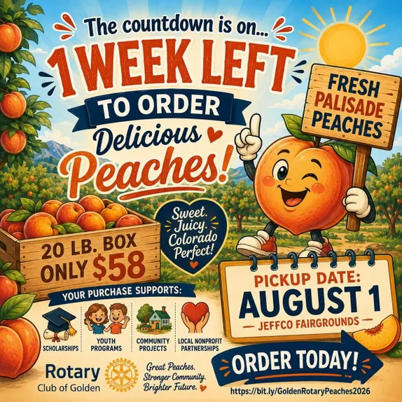 One Week Left to Order Rotary Peaches!