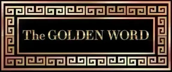 The Golden Word - 08/20/26