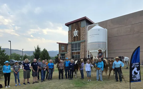 Horses and Their Riders at New Terrain