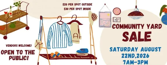 7AM-3PM Community Yard Sale @ VFW Post 4171