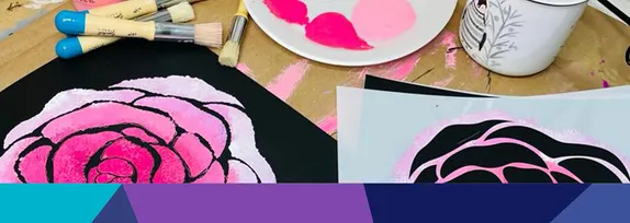 4:15-5:15PM Tween Scene: Stencil Painting @ Golden Library