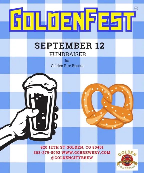 11AM GoldenFest Fundraiser for Golden Fire-Rescue  @ Golden City Brewery