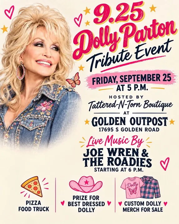 5PM Dolly Parton Tribute  @ Golden Outpost