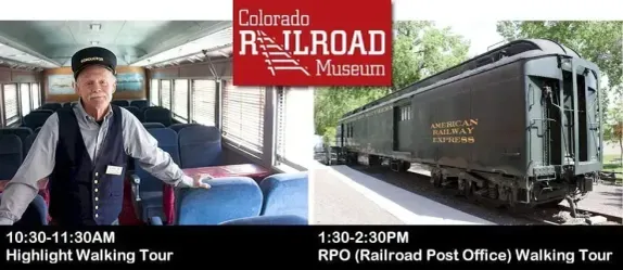 Friday Tours @ Colorado Railroad Museum
