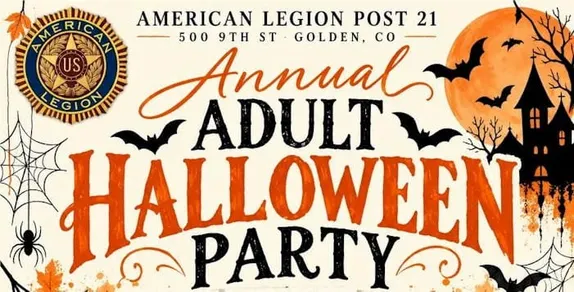 5PM Adult Halloween Party @ American Legion Post 21