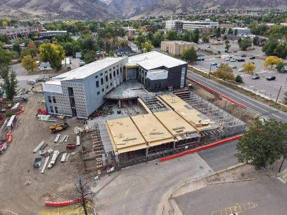 Construction Photos of the New City Hall