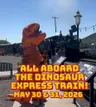 9AM-5PM Dinosaur Express Train @ Colorado Railroad Museum