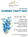 10AM-3PM Summer Craft Fair @ Golden Pond