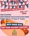2PM Hot Dog-Eating Contest @ Bivy Beer Bar
